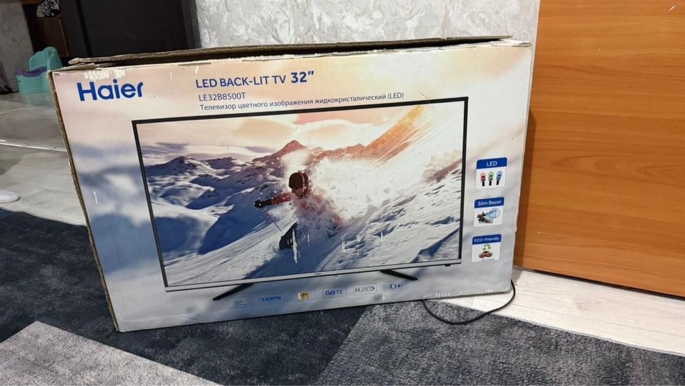 Продается телевизор Haier LE32B8500T LED экраном