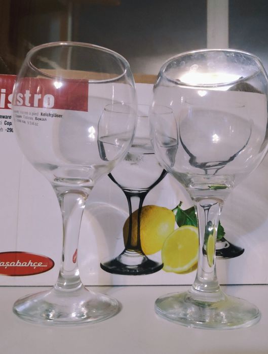 Бокалы новый набор