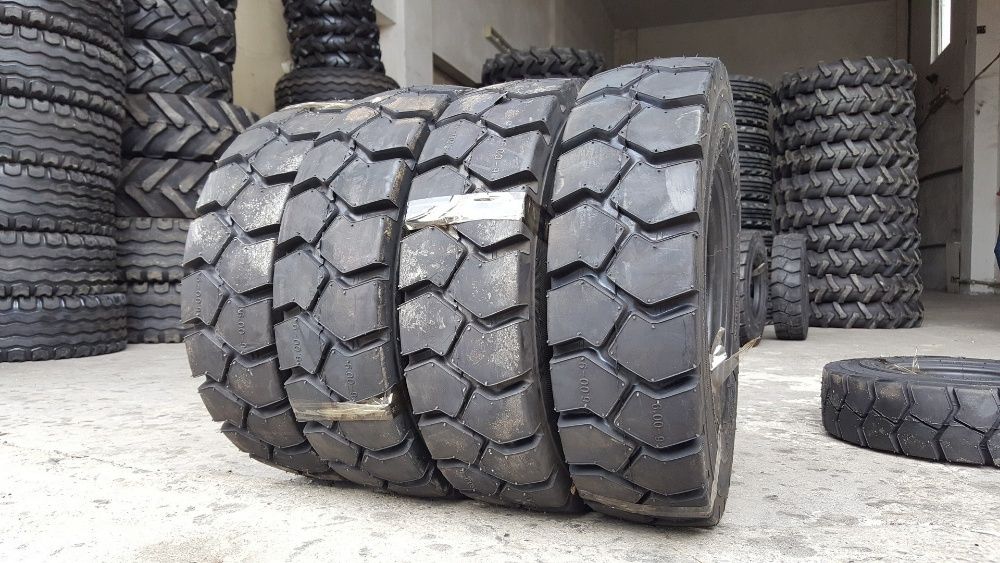 Anvelope noi 6.00-9 industrial camera inclusa cauciucuri cu 12 pliuri