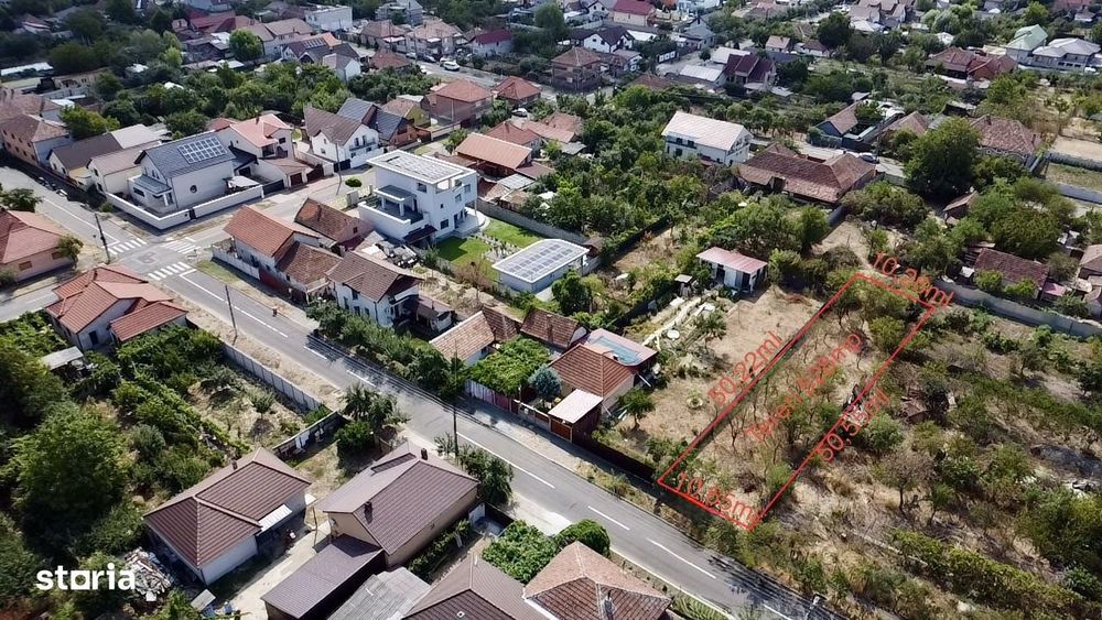 Teren intravilan 528mp de vânzare Bujac