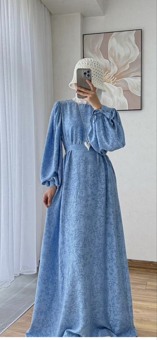 Легкое платье лен матадан. 42-44 размерге