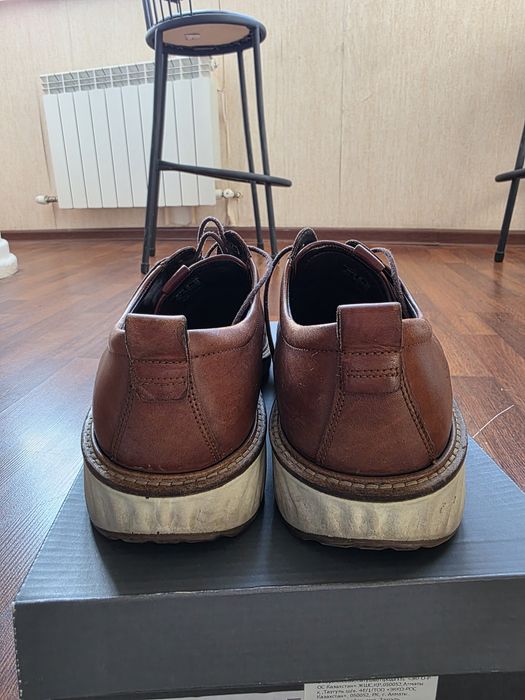 Мужские кожаные туфли Ecco р.45