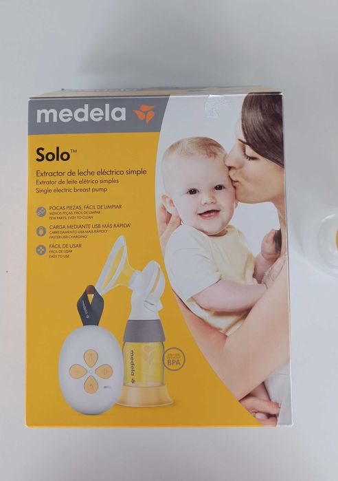 Medela Solo електрическа помпа за кърма + аксесоари
