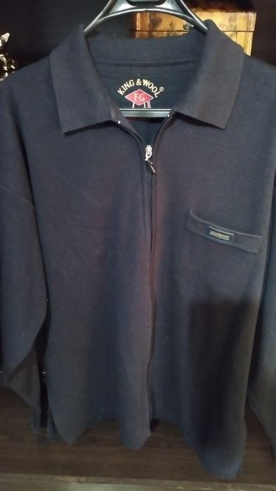 Рубашка кофта трикотаж большая