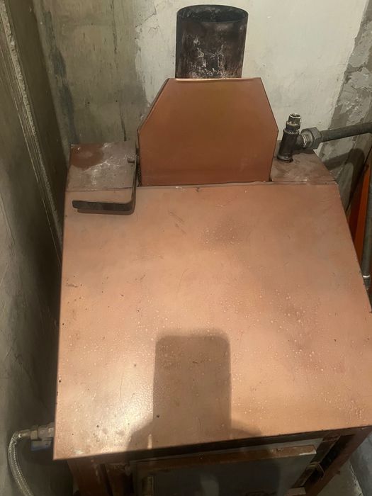 Камина на дърва с водна риза