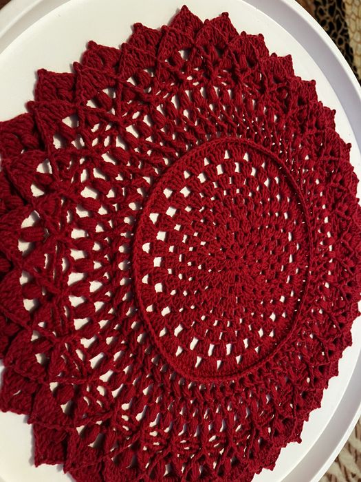 Сервировочные салфетки  ручной работы