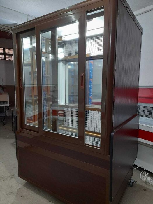 Vitrina Frigorifica Verticala Inox Agregat Aspera Italia Garantie 24 Luni