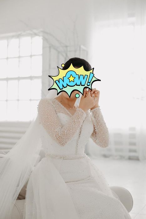 Свадебное платье шикарное