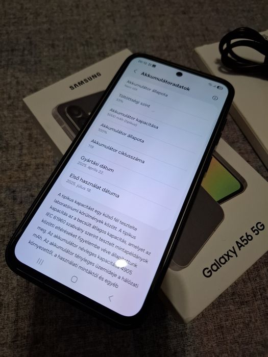 Samsung A56 5G Greey