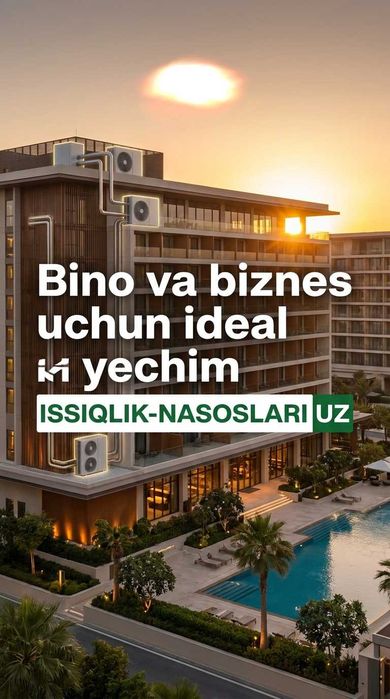 Тепловой Насос Ташкент Узб Теплица Ферма Дом Issiqlik Nasosi Teplitsa