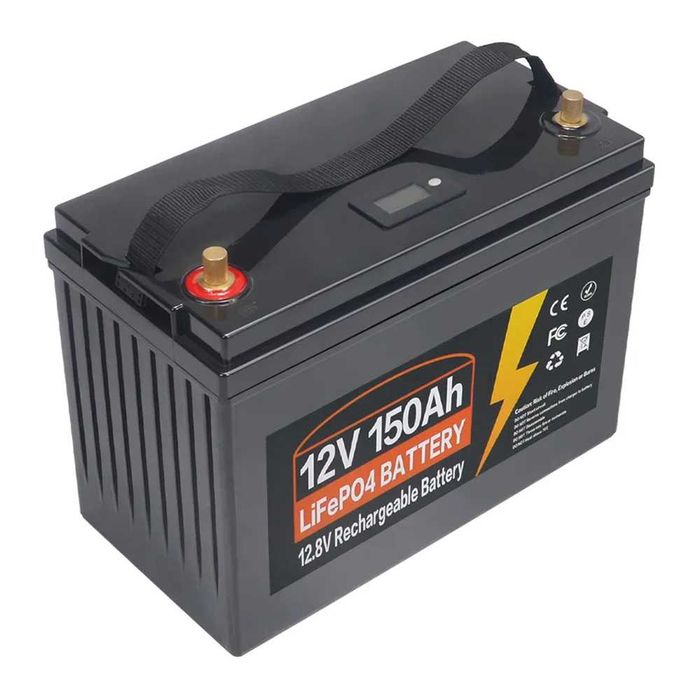 Baterie LifePO4 150 Ah 12V pentru rulota sau autorulota cu incarcator