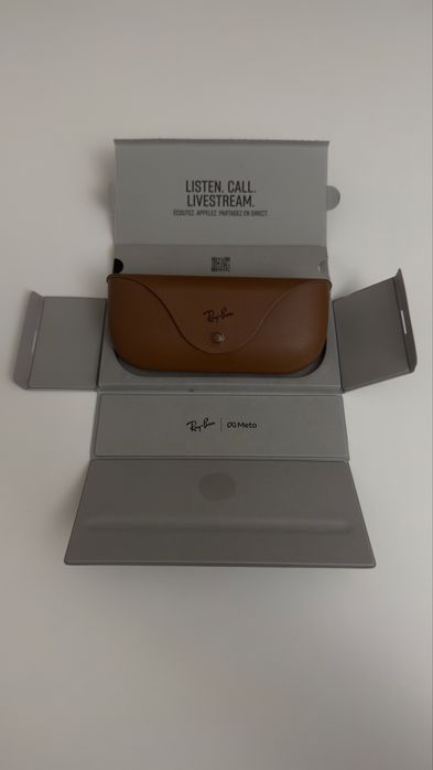Кейс от ray ban meta с коробкой