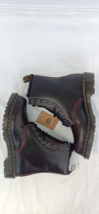 Dr Martens Serena Oxblood Atlas Unisex ghete iarna imblanite 38, 40,41