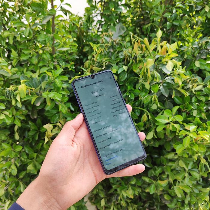 Samsung Galaxy A31 dastafka bor