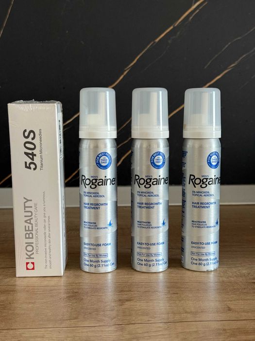 Set premium Minoxidil 4 luni