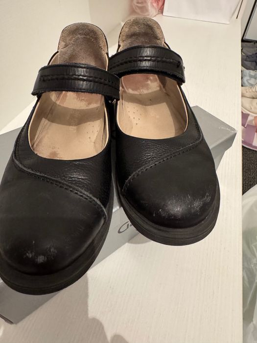 Туфли черная кожа 39 р-р