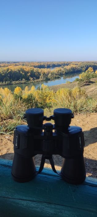 бинокль полевой 20x50 мм черный