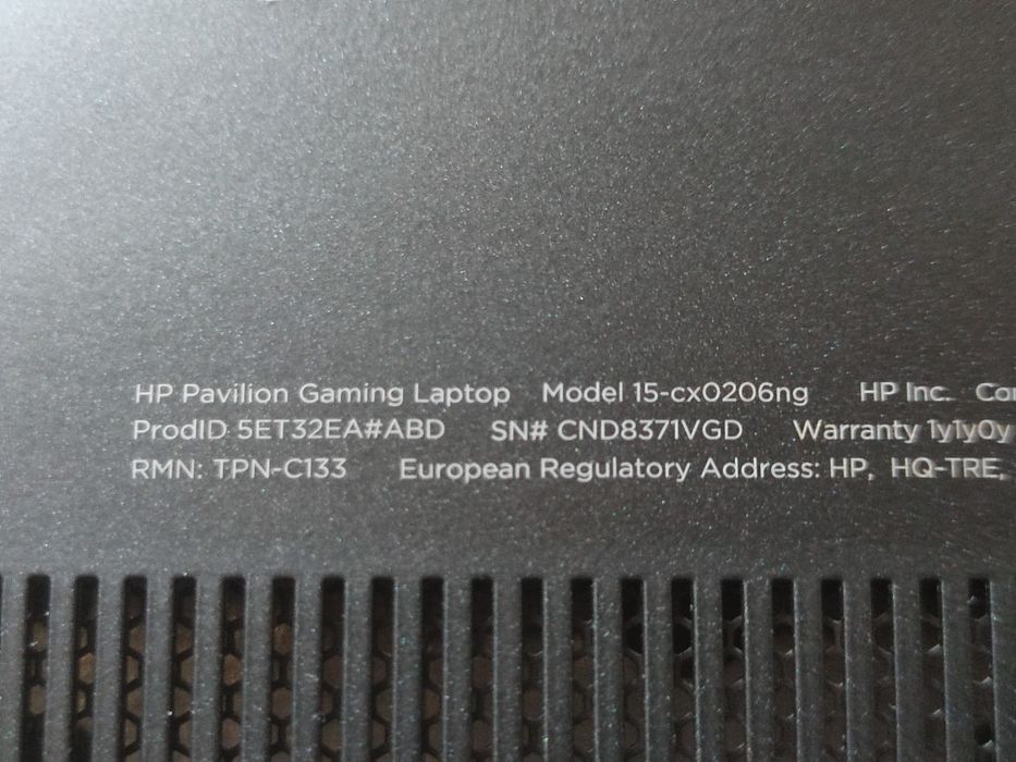 Placa de baza laptop HP Pavilion 15-CX0206NG HP - i5-8300H GTX 1050Ti