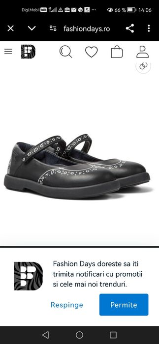 Pantofi fetite camper  28