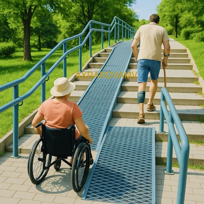 Пандусы противоскользящие