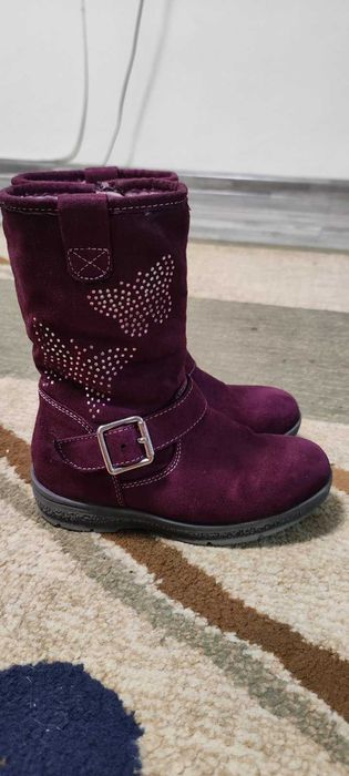 Детски велурени ботушки