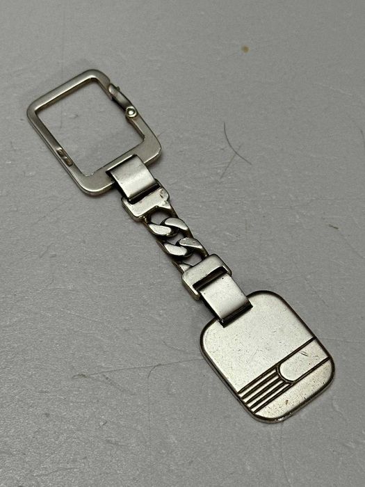 BRELOC CHEI ARGINT 925 - Cu PLACUTA - 26g. - Vintage !