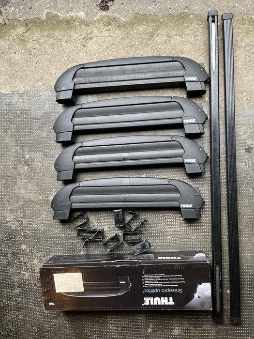 Bare Thule SquareBar 108 sau 760, Kit Thule 3078, butuci Thule N215