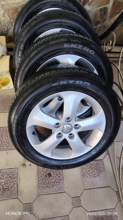 Хундай аванте 16 5 114 диска балон оригинал сотилади холати янгидек