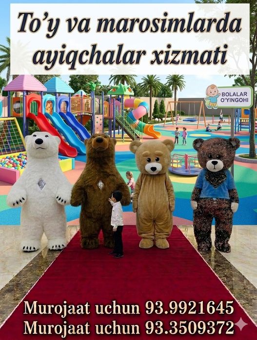 Ayiqchalar xizmatda