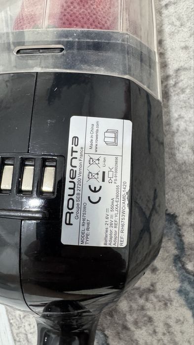 Aspirator de mana rowenta rh6753wo