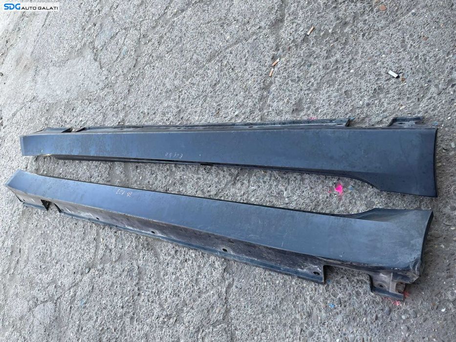 Set Prag Praguri Ornamente Plastic Laterale Stanga Dreapta BMW Seria 5 E61 Break Combi 2003 - 2010 [1498]