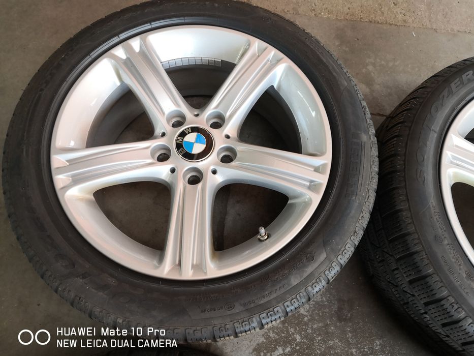 5х120 бмв bmw 5x120 17 цола джанти с датчици оригинални с гуми