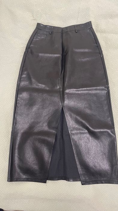 Кожаная юбка новая