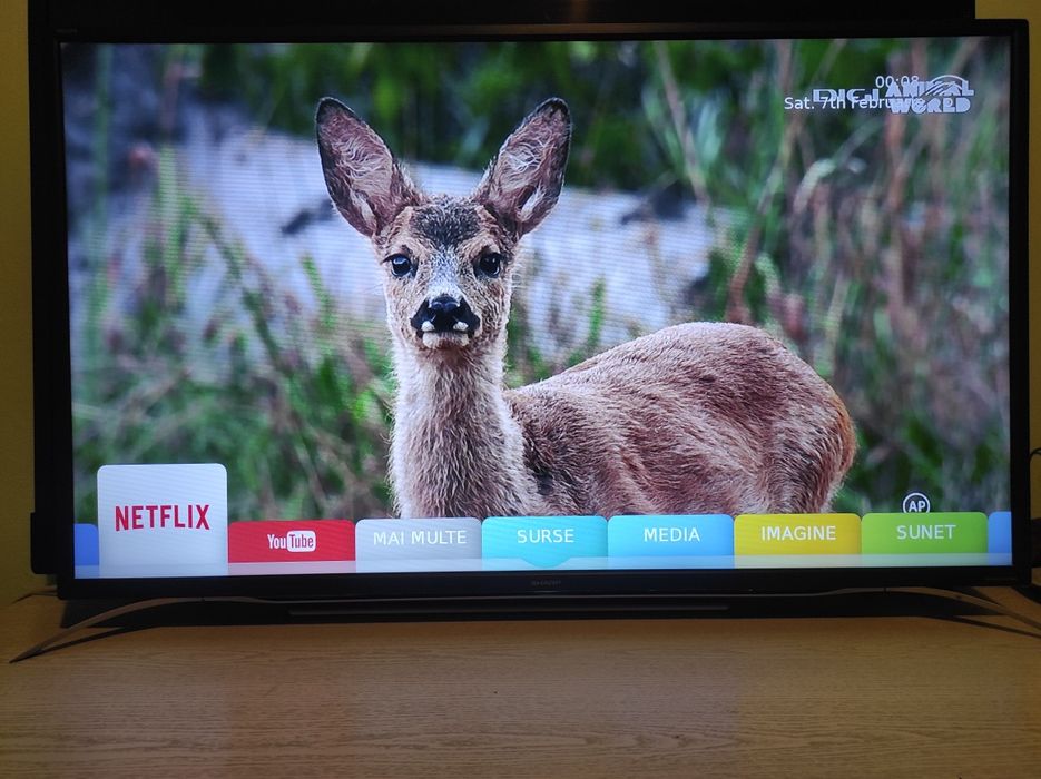 Smart tv Sharp 102 cm