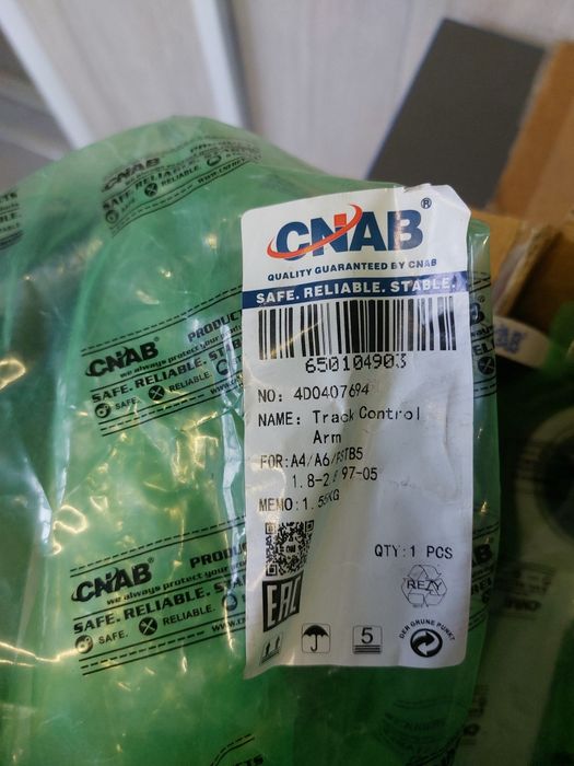 Комплект рычагов ауди А4,А6,Passat B5