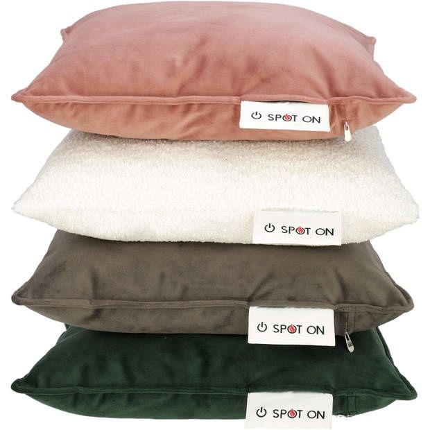 Spot On Fuzzy безжична нагревателна възглавница от мемори пяна  40x40