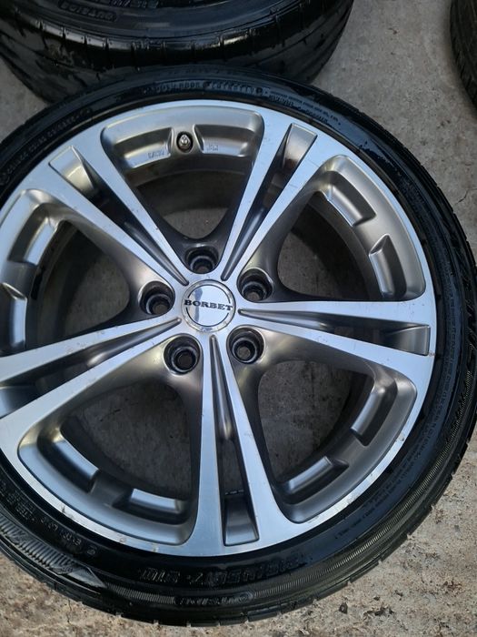 Алуминиеви джанти Borbet 17 цола 5х114'3 Летни гуми  215 45 17