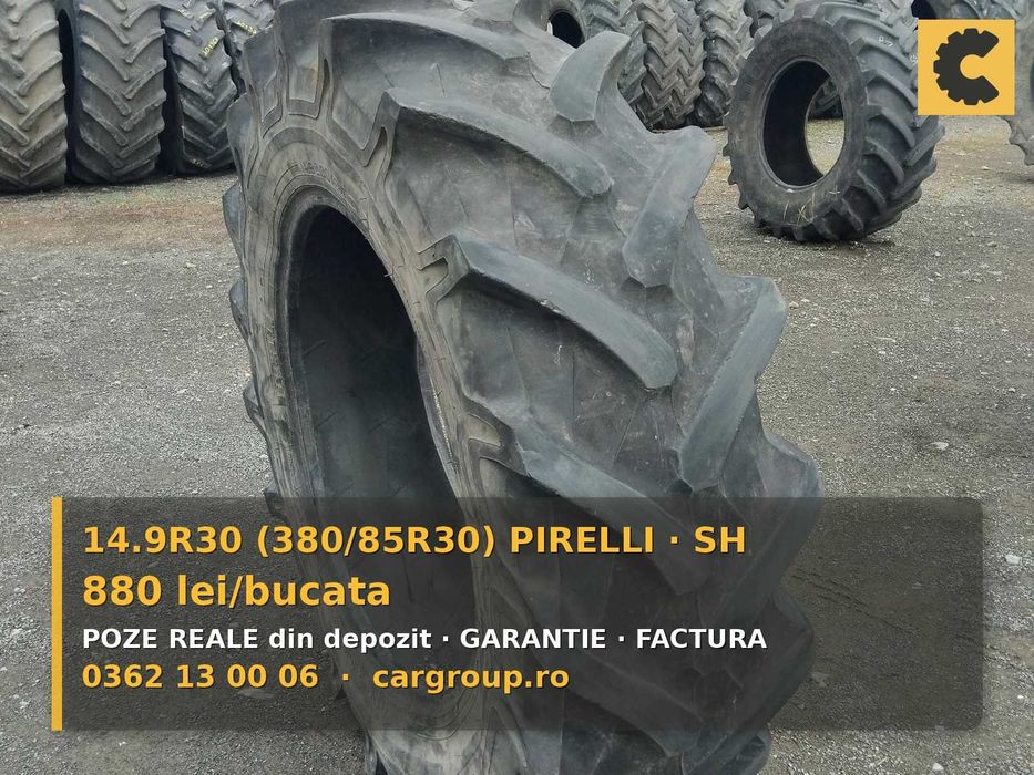 Cauciucuri 14.9R30 380/85R30 Pirelli Anvelope Tractor SH GARANTIE