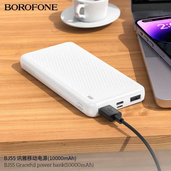 Borofone BJ55 BJ55A Graceful 10000mAh 20000mAh Power Bank Dual Output