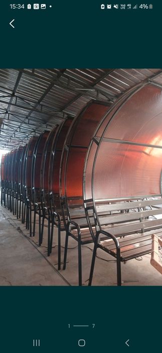 Скамейки урны баки