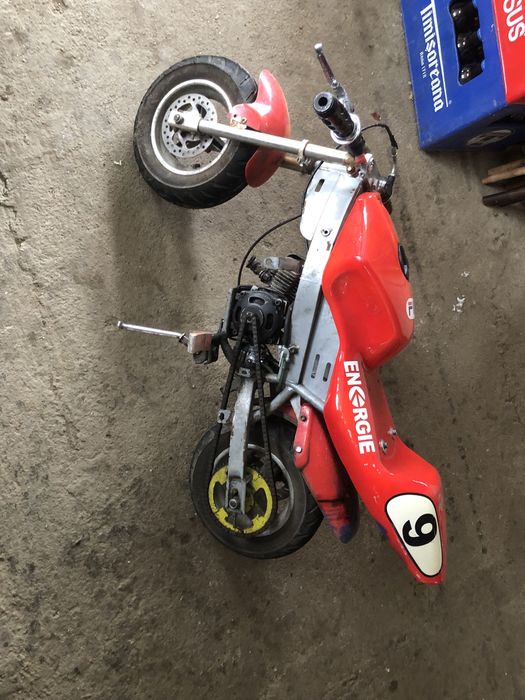 Poket bike perfect functional cu mici modificari