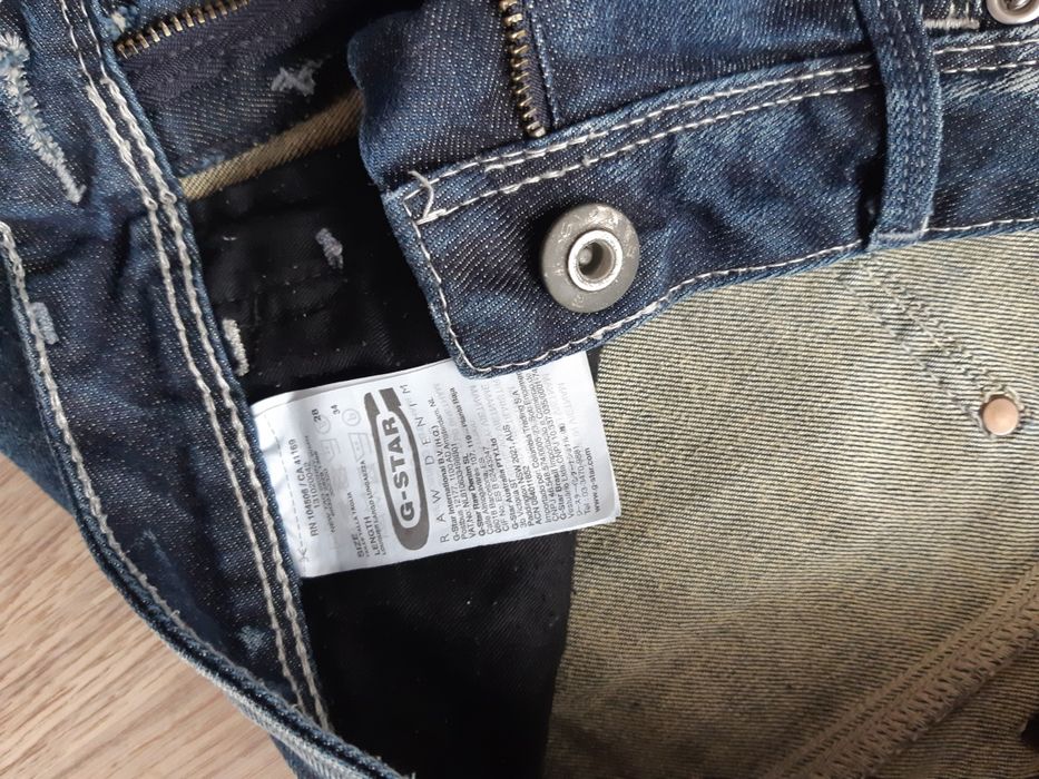 Blugi  originali G-Star Raw Denim, marimea 28/34 !!