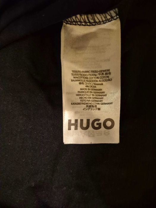 Черна лека блуза HUGO – Размер M (Оригинална! Нова!)