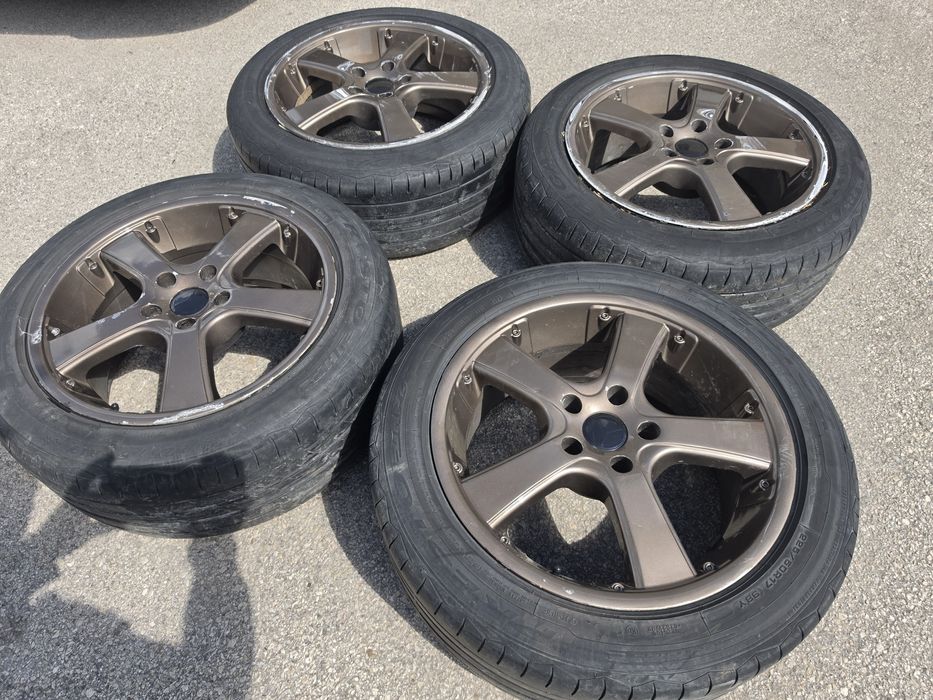 5х112/17 с гуми Мерцедес Ауди Фолксваген Шкода Сеат 5x112/17 VW Skoda Audi Mercedes