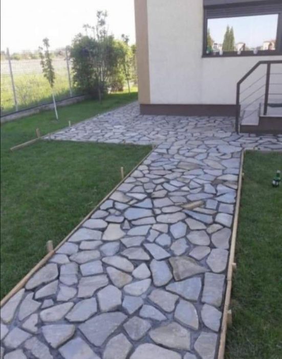 Piatra naturala de munte si montaj profesional