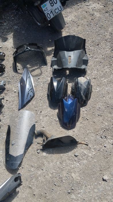 Пластик на скутер мопед