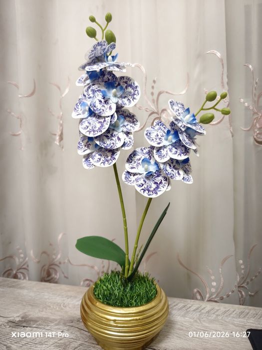 Dekorativ sun’iy orxideya / Декоративная искусственная орхидея