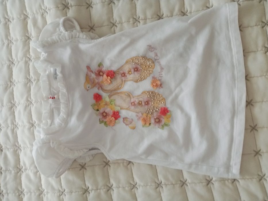 Лот от тениски Mayoral и черен панталон 6 години