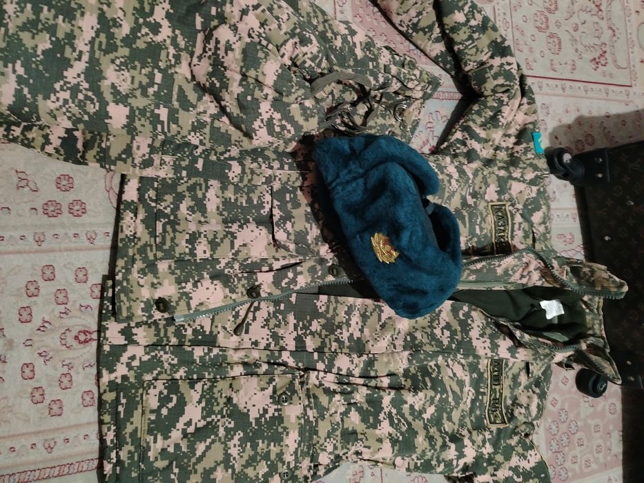 Военный бушлат и штаны