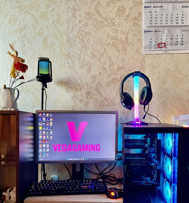 Бюджетен Геймърски компютър i7 8700K | rx 6600 | 16gb ram | 500gb SSD